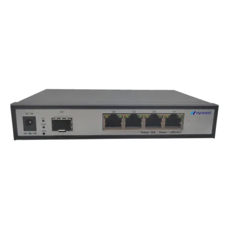 L2 Managed Switch 4 Ports 1000M & 1 SFP 1G HC4GT1GP_V200