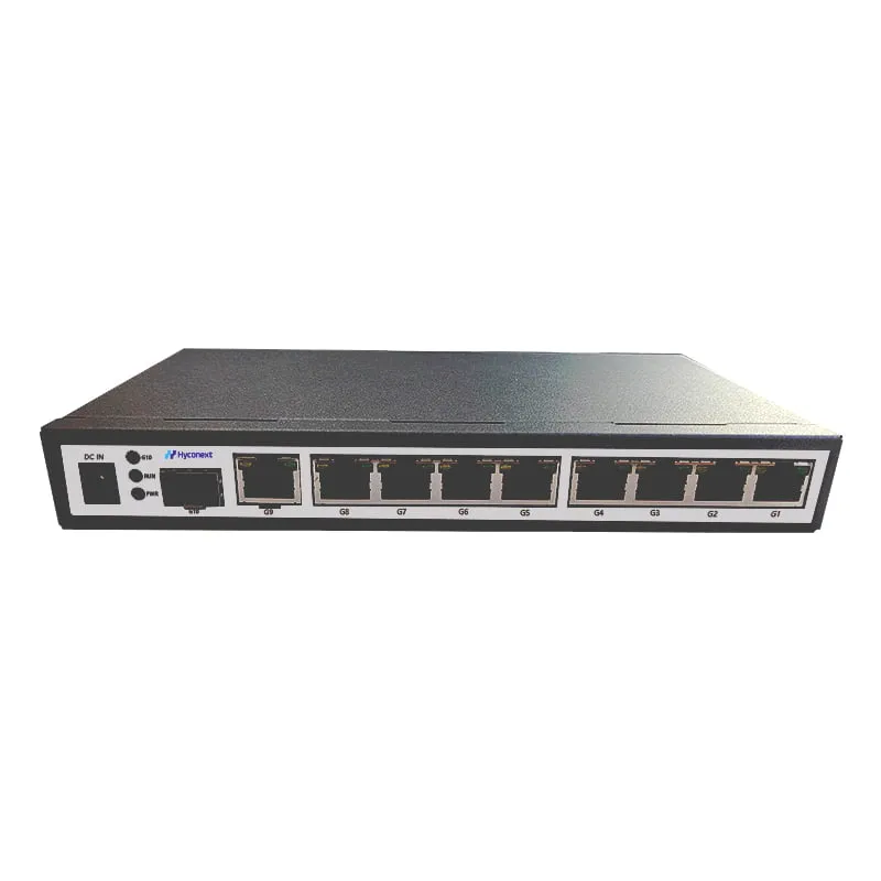 L2 Managed Switch 9 Ports 1000M & 1 SFP 1G HC9GT1GP_V200