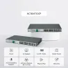 NextWav 2.5G PoE Series - 16 Ports 2.5G & 6 SFP+ 10G Ports & 500W PoE Power HC16MT6XP UP Series