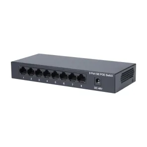 L2 Unmanaged PoE Switch 8 Ports 1000M & 120W PoE Power HC8GT_P+