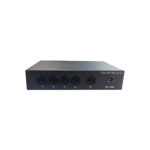 L2 Unmanaged PoE Switch 5 Ports 100M & 60W PoE Power HC5FT_P+