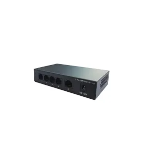 L2 Unmanaged PoE Switch 5 Ports 100M & 60W PoE Power HC5FT_P+