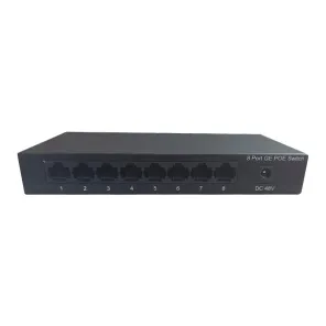 L2 Unmanaged PoE Switch 8 Ports 1000M & 120W PoE Power HC8GT_P+