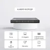 NEW ! NexArena Turbo 2.5G Multi-rate Series — 48 ports 2.5G RJ45 & 4 ports 25G SFP28 & 2 ports 40G QSFP+ HJ48MT4XZP2QP Series