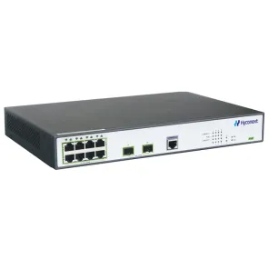 L2 Managed PoE Switch 8 Ports 1000M & 2 SFP 1G & 140W PoE Power HC8GT2GP_P+_AC