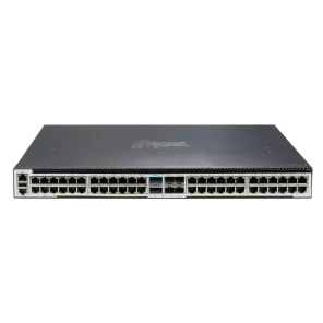 NEW ! NexArena Ultra 5G Multi-rate Series — 48 ports 5G RJ45 & 4 ports 10G SFP28 & 2 ports 100G QSFP28 HJ48NT4XZP2QCP Series