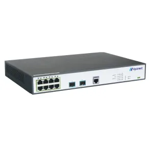 L2 Managed PoE Switch 8 Ports 1000M & 2 SFP+ 10G & 140W PoE Power HC8GT2XP_P+_AC