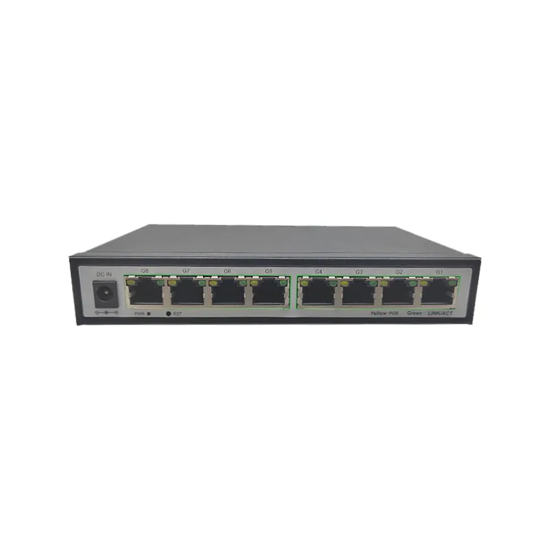 L2 Managed PoE Switch 8 Ports 1000M & 120W PoE Power HC8GT_P+_V200