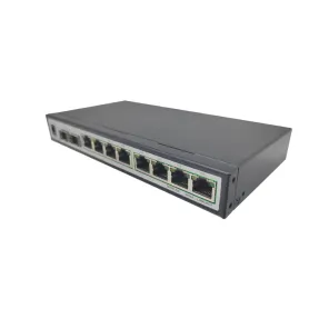 L2 Managed PoE Switch 8 Ports 1000M & 2 SFP 1G & 120W PoE Power HC8GT2GP_P+_V200