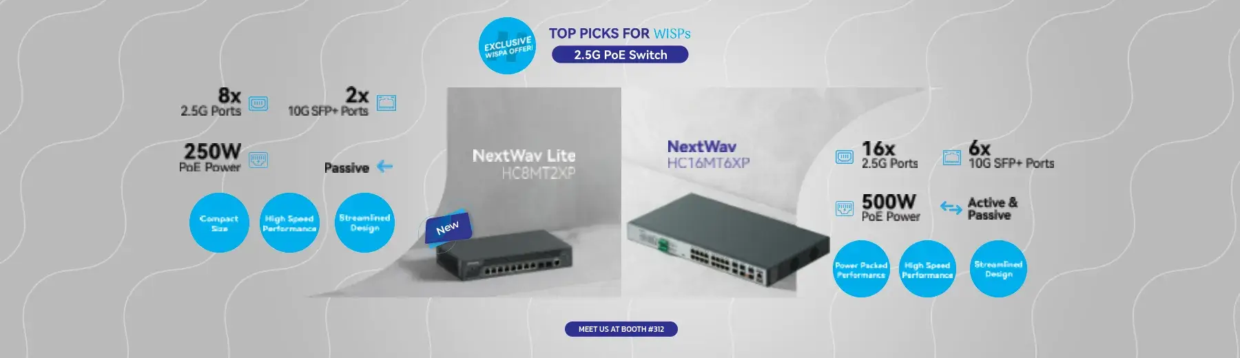 Top picks for WISPs 2.5G PoE Switch